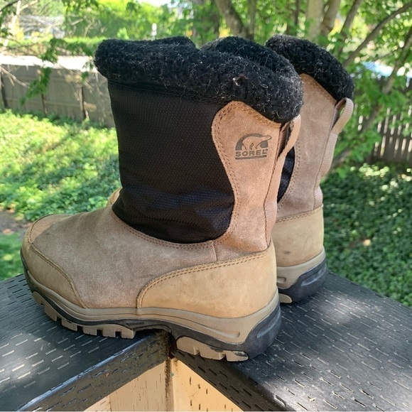 Sorel Women’s Tan & Walnut Snow Drift Sample Winter Boots Size 7 - Picture 3 of 9